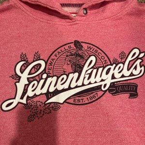 Rare Leinenkugel’s pink sweatshirt